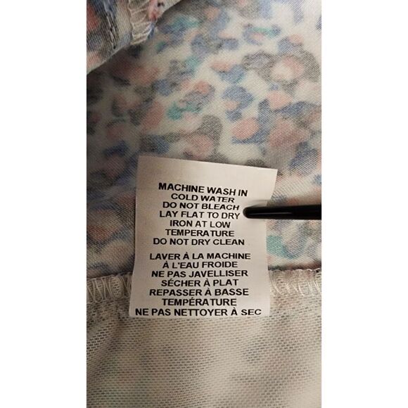 Margaret M Stretch Chino Abstract Pattern Short Size Small Petite - Picture 6 of 7